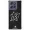 MLB Miami Marlins Dark Wash Moto G 5G (2025) Clear Case