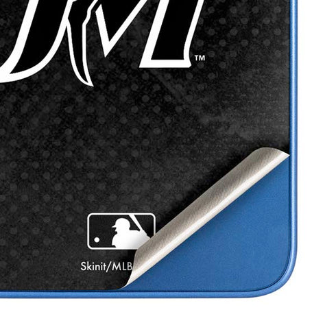 MLB Miami Marlins Dark Wash Moto G Play 4G (2024) Skin