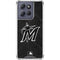 MLB Miami Marlins Dark Wash Moto G Stylus 5G (2025) Clear Case