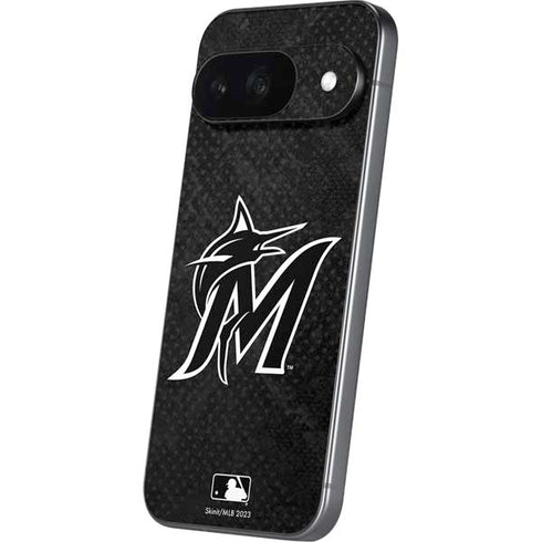 MLB Miami Marlins Dark Wash Google Pixel 9 Skin