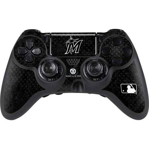 MLB Miami Marlins Dark Wash PlayStation PS4 Skins