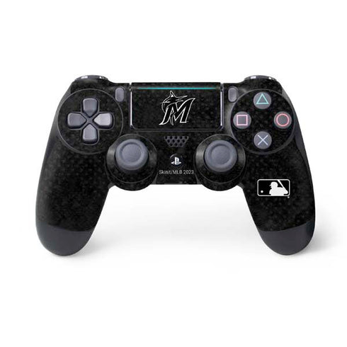 MLB Miami Marlins Dark Wash PlayStation PS4 Skins