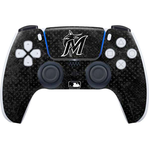 MLB Miami Marlins Dark Wash PlayStation PS5 Skins