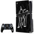MLB Miami Marlins Dark Wash PlayStation PS5 Skins
