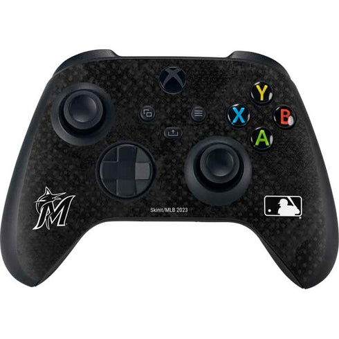 MLB Miami Marlins Dark Wash Xbox Series X Skins
