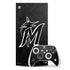 MLB Miami Marlins Dark Wash Xbox Series X Skins