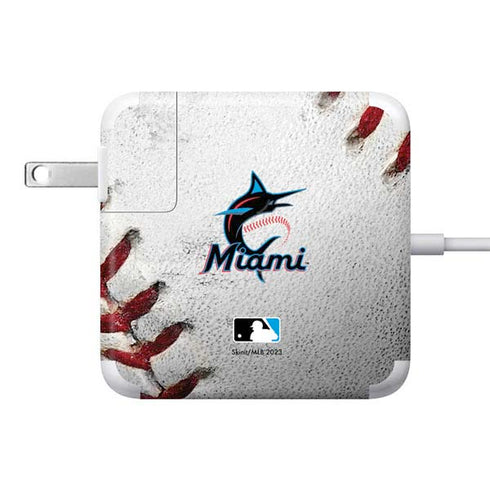 MLB Miami Marlins Game Ball 85W Power Adapter (15 and 17 inch MacBook Pro Charger) Skin