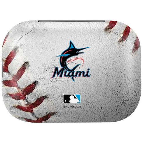 MLB Miami Marlins Game Ball Amazon Echo Buds Skin