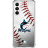 MLB Miami Marlins Game Ball Galaxy A16 5G Clear Case