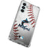 MLB Miami Marlins Game Ball Galaxy A16 5G Clear Case