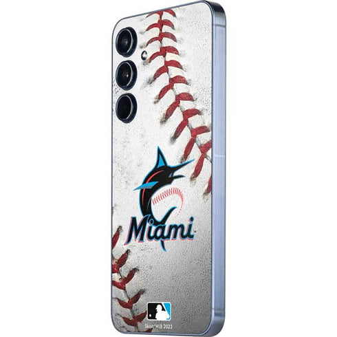 MLB Miami Marlins Game Ball Galaxy A55 5G Skin