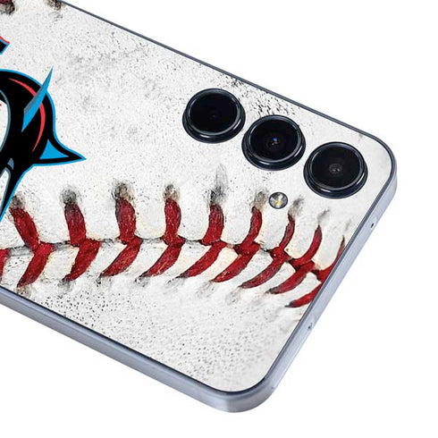 MLB Miami Marlins Game Ball Galaxy A55 5G Skin