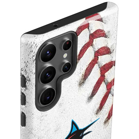 MLB Miami Marlins Game Ball Galaxy S23 Ultra Pro Case