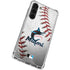 MLB Miami Marlins Game Ball Galaxy S24 FE Clear Case