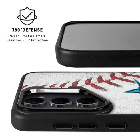 MLB Miami Marlins Game Ball Galaxy S25 Kickstand Case