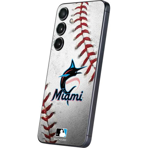 MLB Miami Marlins Game Ball Galaxy S24 Plus Skin