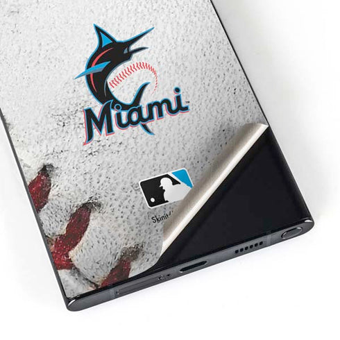 MLB Miami Marlins Game Ball Galaxy S24 Ultra Skin