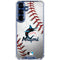 MLB Miami Marlins Game Ball Galaxy S25 Plus Clear Case