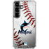 MLB Miami Marlins Game Ball Galaxy S26 Plus Clear Case
