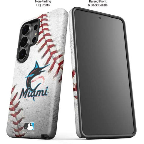MLB Miami Marlins Game Ball Galaxy S26 Ultra Impact Case