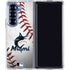 MLB Miami Marlins Game Ball Galaxy Z Fold6 Clear Case