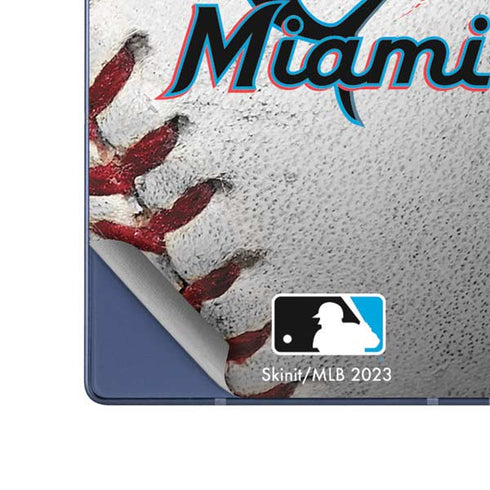 MLB Miami Marlins Game Ball Galaxy Z Fold6 Skin
