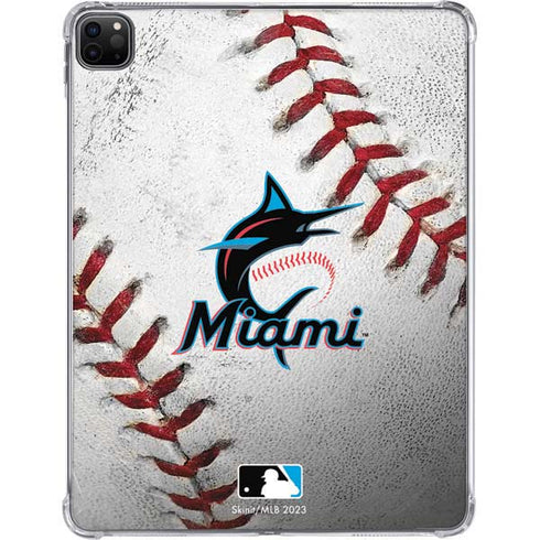 MLB Miami Marlins Game Ball iPad Pro 11in (2024) Clear Case