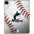 MLB Miami Marlins Game Ball iPad Pro 11in (2024) Clear Case