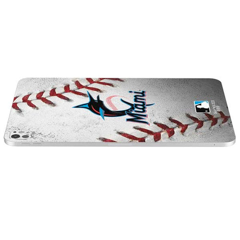 MLB Miami Marlins Game Ball iPad Pro 13in M4 (2024) Skin