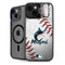 MLB Miami Marlins Game Ball iPhone 14 Kickstand Case