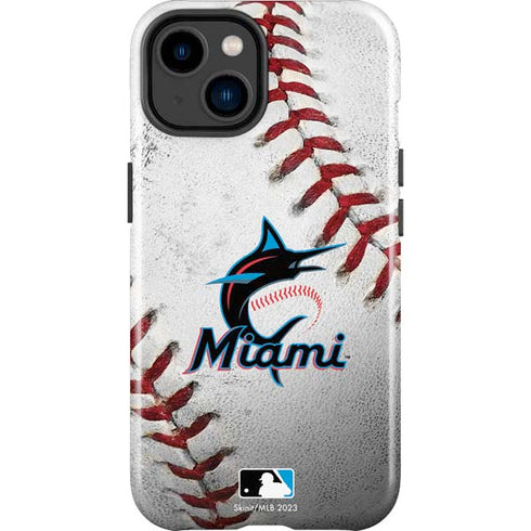 MLB Miami Marlins Game Ball iPhone 15 Impact Case