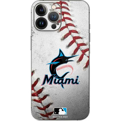 MLB Miami Marlins Game Ball iPhone 15 Pro Max Skin