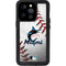 MLB Miami Marlins Game Ball iPhone 15 Pro Waterproof Case
