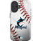 MLB Miami Marlins Game Ball iPhone 16 Plus Impact Case
