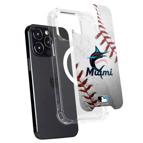 MLB Miami Marlins Game Ball iPhone 16 Pro MagSafe Case