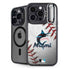 MLB Miami Marlins Game Ball iPhone 16 Pro Max Kickstand Case