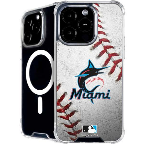 MLB Miami Marlins Game Ball iPhone 16 Pro Max MagSafe Case