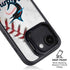 MLB Miami Marlins Game Ball iPhone 16e Kickstand Case