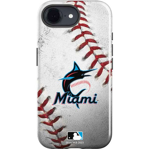 MLB Miami Marlins Game Ball iPhone 16e Impact Case