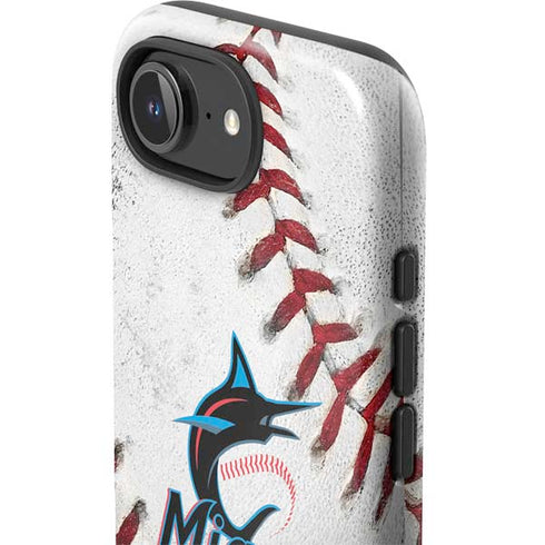 MLB Miami Marlins Game Ball iPhone 16e Impact Case