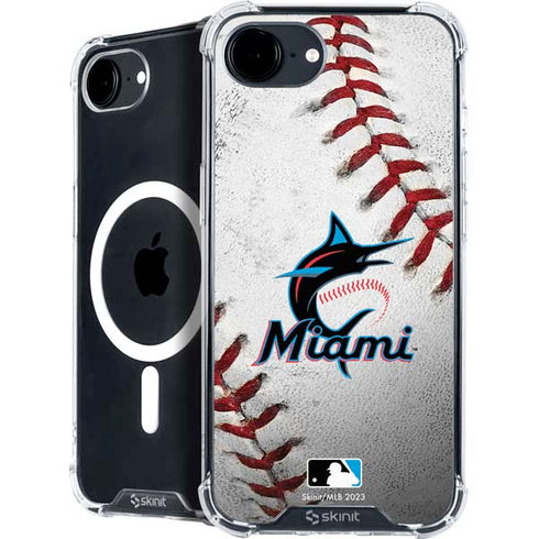 MLB Miami Marlins Game Ball iPhone 16e MagSafe Case