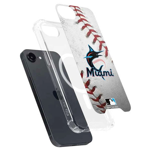 MLB Miami Marlins Game Ball iPhone 16e MagSafe Case