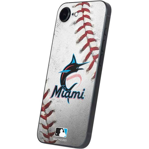 MLB Miami Marlins Game Ball iPhone 16e Skin