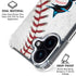 MLB Miami Marlins Game Ball iPhone 17 Clear Case