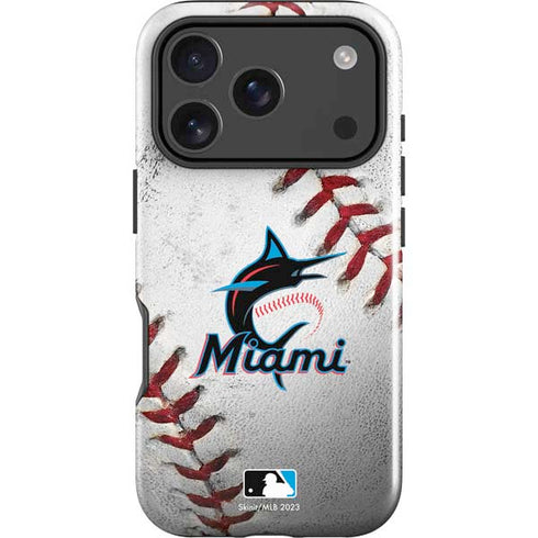 MLB Miami Marlins Game Ball iPhone 18 Pro Impact Case