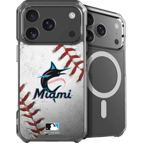 MLB Miami Marlins Game Ball iPhone 18 Pro MagSafe Case