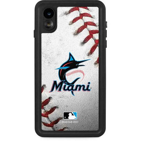 MLB Miami Marlins Game Ball iPhone Cases