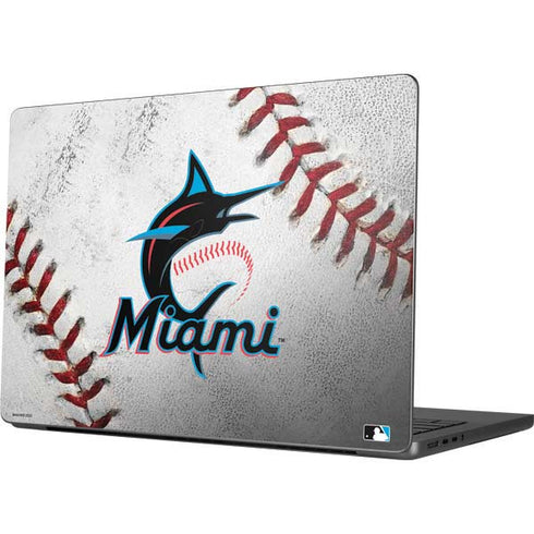 MLB Miami Marlins Game Ball Apple MacBook Pro 14-inch Skin