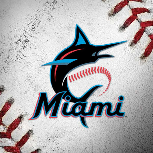 MLB Miami Marlins Game Ball MacBook Skins
