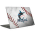 MLB Miami Marlins Game Ball MacBook Skins